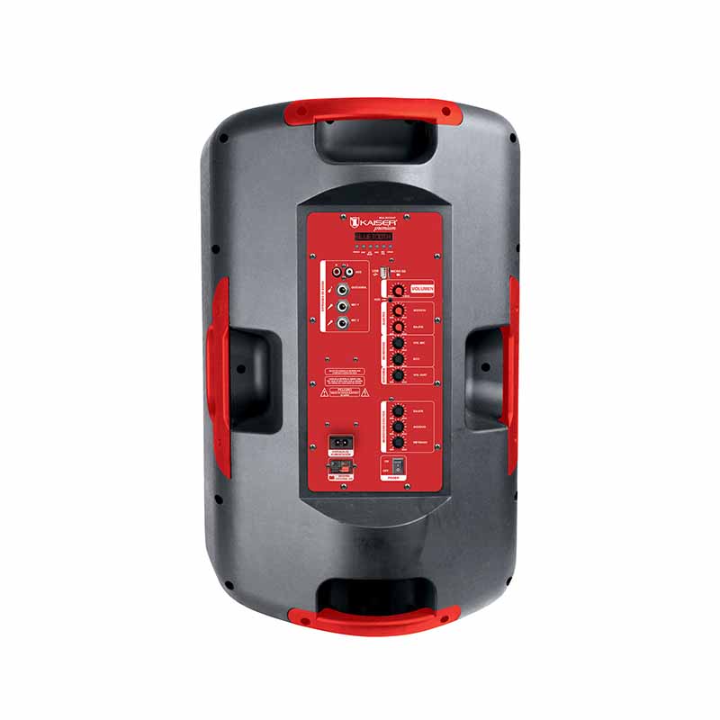 Bafle Recargable Amplificado de 15" con 15,000 W PMPO / 50 W RMS MSA-9015SUP