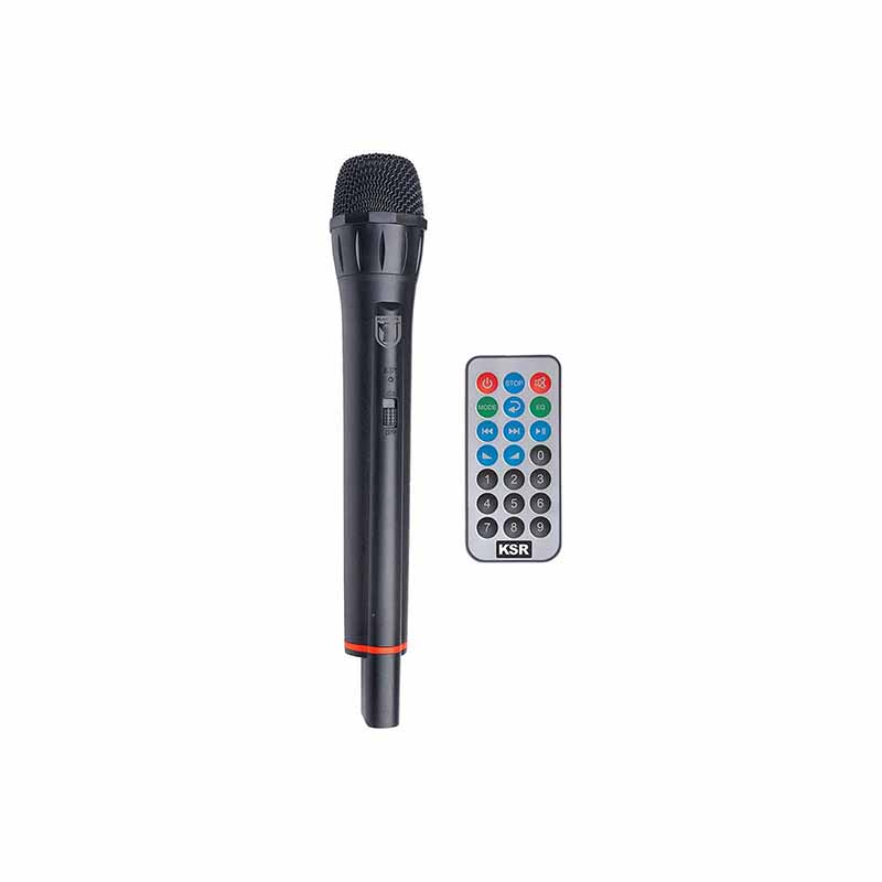 Bafle KSR Premium Recargable de 15" con Bluetooth y Micrófono. 12,000W PMPO - Kaiser MSA-7515