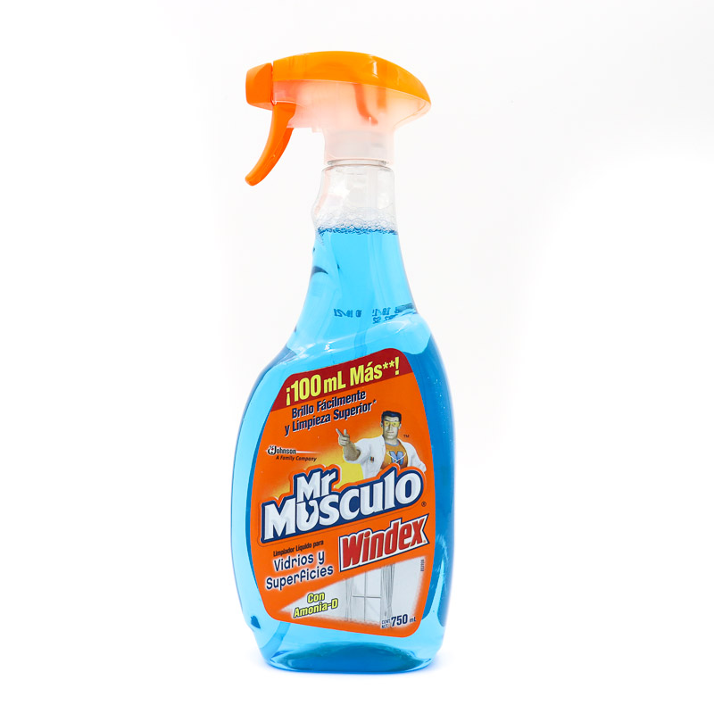 Limpiador De Vidrios Mr. Musculo Windex Atomizador