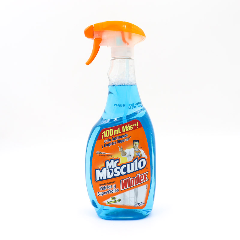 Limpiador De Vidrios Mr. Musculo Windex Atomizador