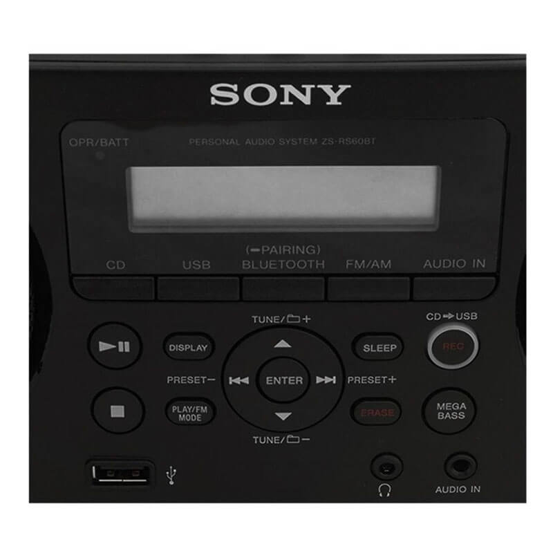 Nueva Radiograbadora Sony Am/fm/usb/cd Aux Mp3 Bluetooth