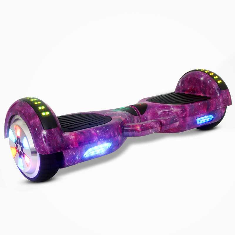 Hoverboard Patineta Eléctrica Para Niños Y Adultos Con Bocina Bluetooth High Definition E Iluminación Led