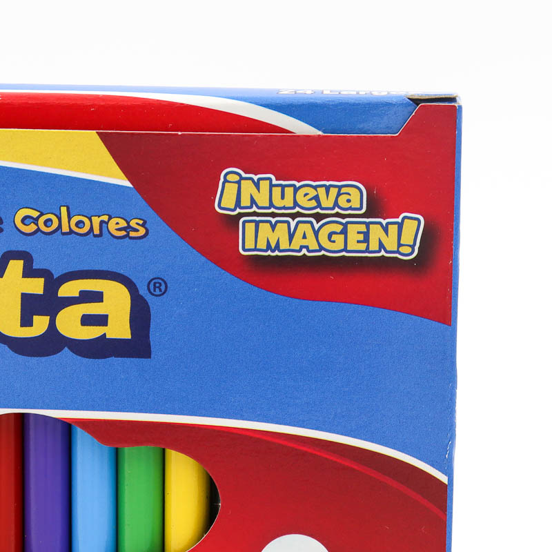 Lapices De Colores Mapita Redondo 24 Pzas