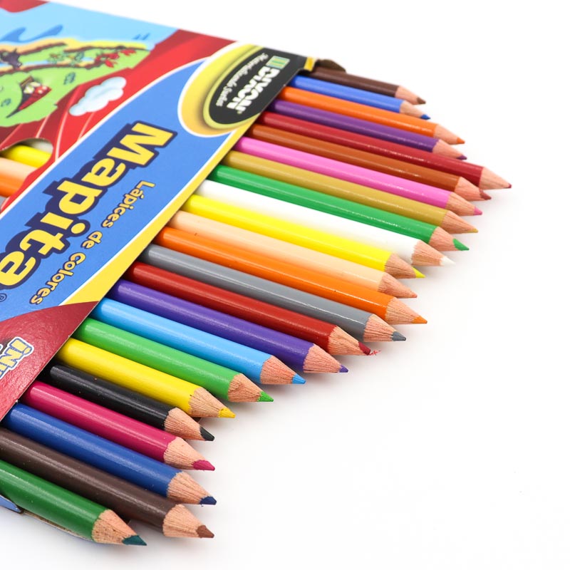 Lapices De Colores Mapita Redondo 24 Pzas