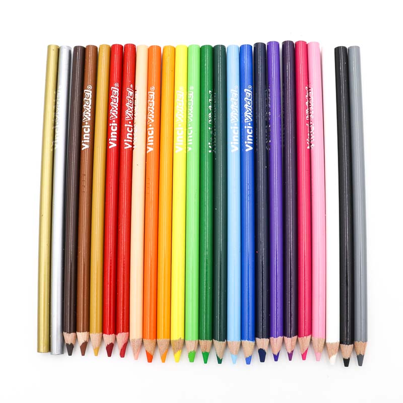 Lapices De Colores Vividel Redondo 24 Pzas