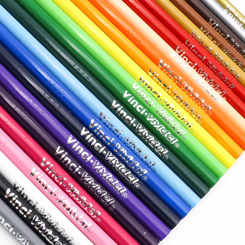 Lapices De Colores Vividel Redondo 24 Pzas
