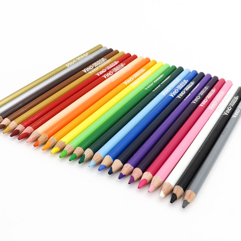 Lapices De Colores Vividel Redondo 24 Pzas