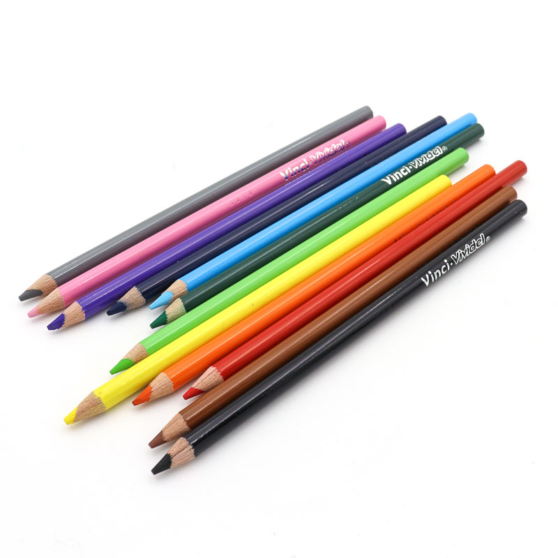 Lapices De Colores Vividel Redondo 12 Pzas