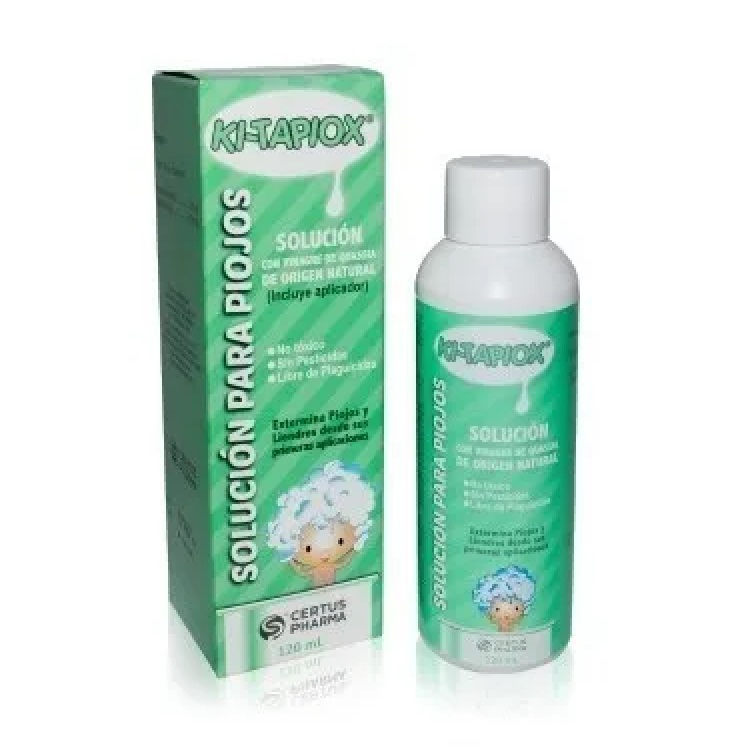 KITAPIOX Solución para Piojos y Liendres 120 mL