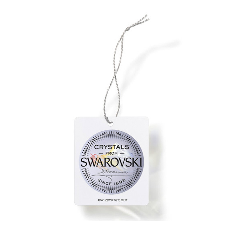 Collar para Mujer con Cristal Fino Europeo en forma de niña, Bañado en Rodio- Collar Elegante y Brillante-Collares de Mujer de Moda- Joyería para Mujer de Moda- Regalo especial