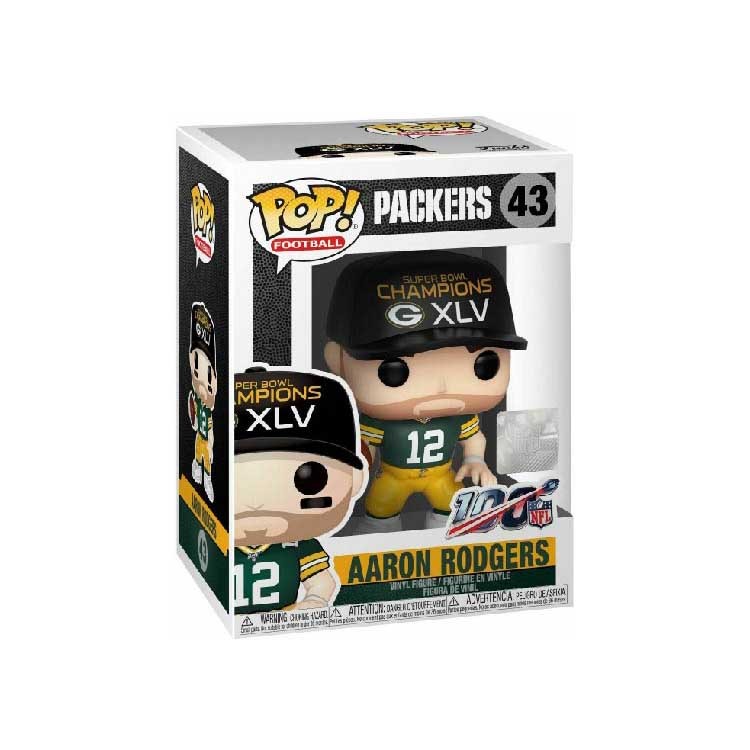 Funko Pop Aaron Rodgers Super Bowl Champions XLV NFL Packers