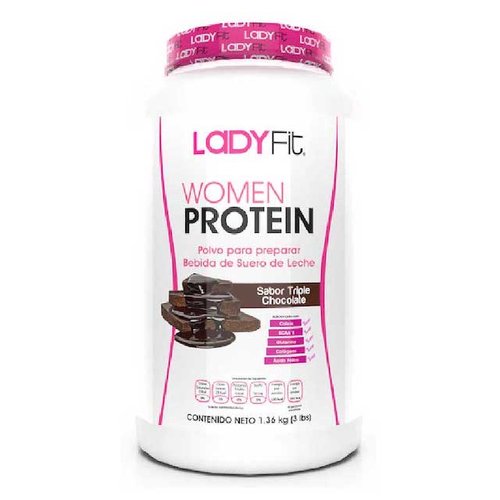 Proteina para Mujer BHP Nutrition Lady Fit Women Protein 3 Lbs. 42 Serv. - Triple Vainilla