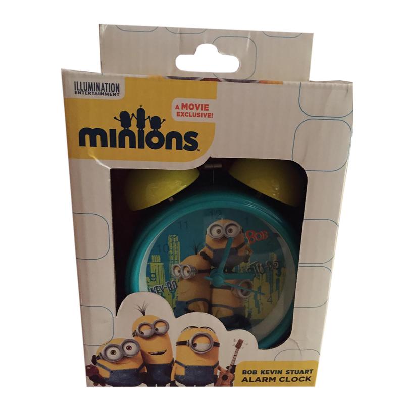 Reloj Despertador Analogo Vivitar  Minions TOY-09089-ESP