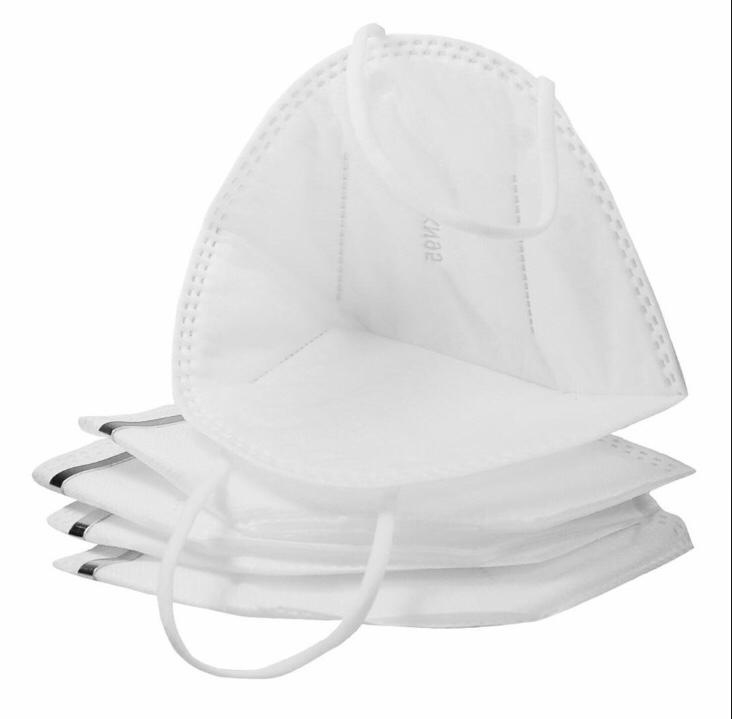 Cubrebocas KN95 Color Blanco Caja con 100pz 