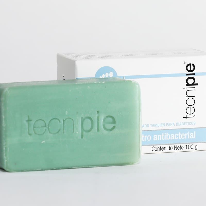 Tecnipie Jabón Neutro Antibacterial en Barra para Pies
