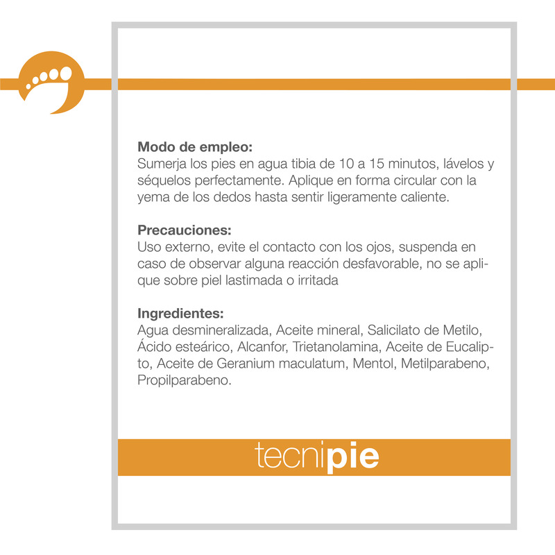 Tecnipie Crema para Masaje