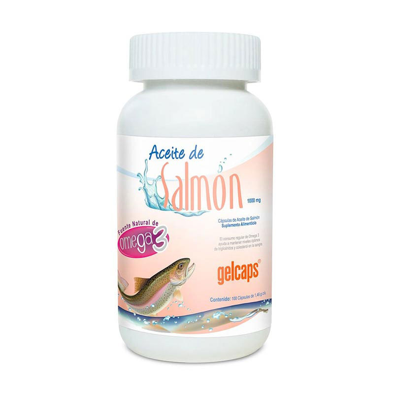 Aceite De Salmón Gelcaps 100 Caps