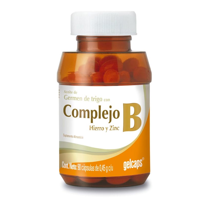 Complejo B Gelcaps Con 90 Caps