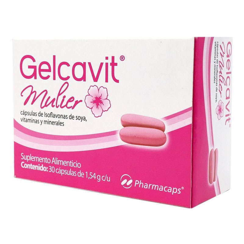 Gelcavit Mulier C/30capsulas De Isoflavonas Gelcaps