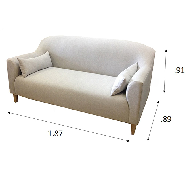 SOFÁ para SALA, MODERNO, modelo VALENTINO marca POLTRONE