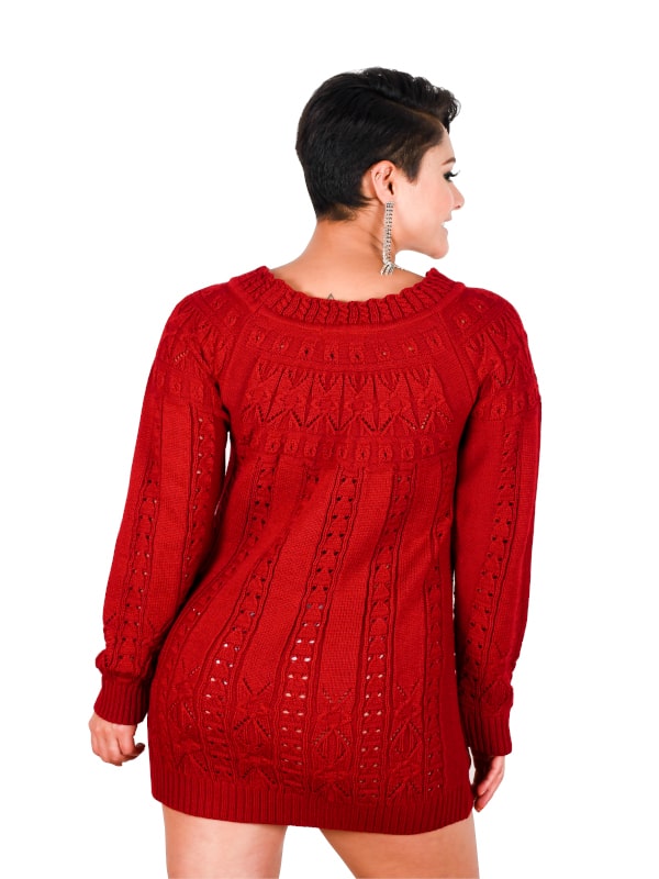 Bluson Manga Larga Para Mujer By Zuio-Rojo