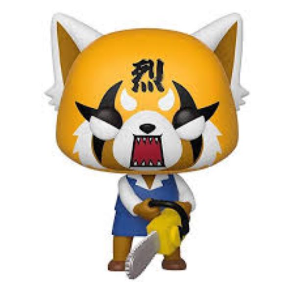 Funko Pop retsuko with Chainsaw Aggretsuko