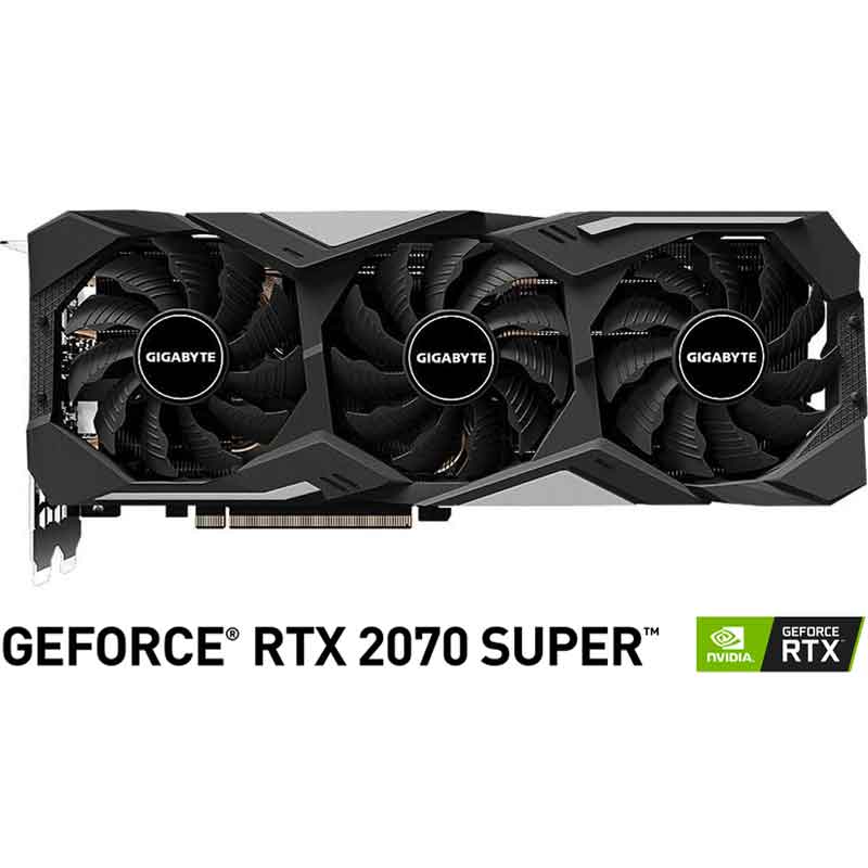 Tarjeta de Video GIGABYTE GeForce RTX 2070 Super Gaming OC 3X 8G GDDR6 GV-N207SGAMING OC-8GD