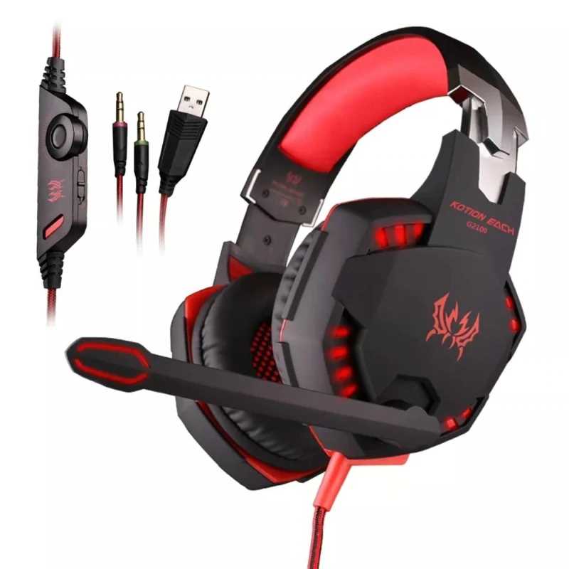 Gaming Headphones Audifonos Diadema para Gaming Gadgets & fun