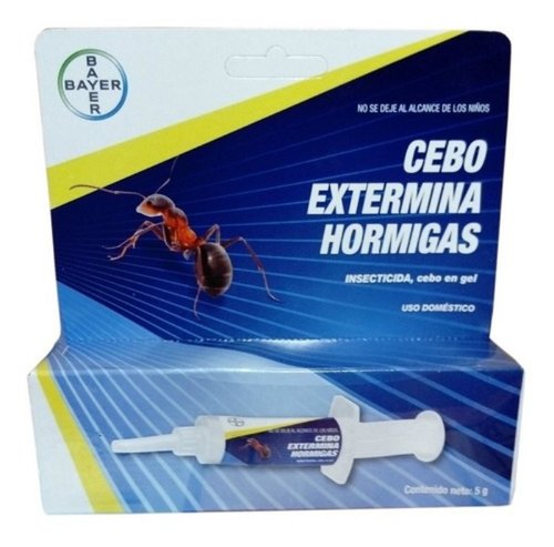 Cebo Insecticida en Jeringa con Gel para Eliminar Hormigas 5g Bayer Modelo CIGB-001