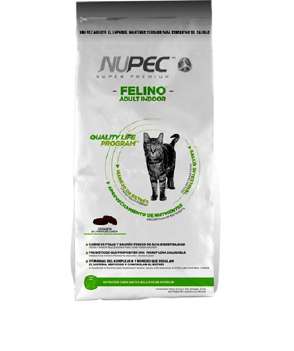 Nupec Felino Adulto Indoor 3 Kg