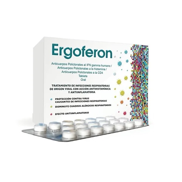 Ergoferon 20 Tabletas Medicamento