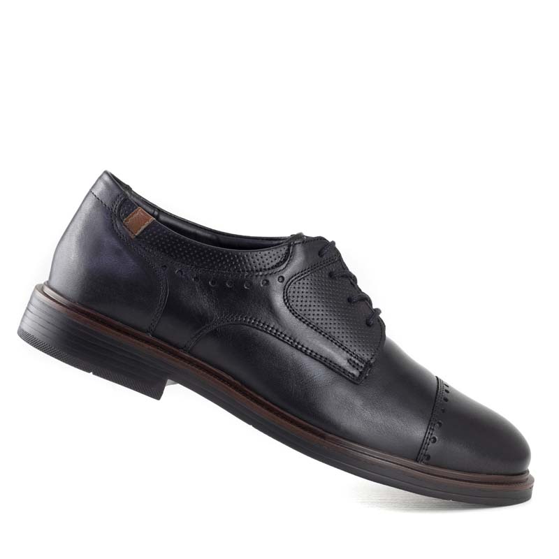 ZAPATOS FLEXI CABALLERO MOD. 400102 NEGRO