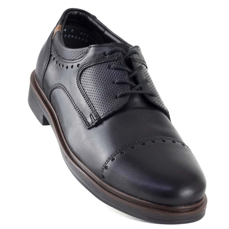 ZAPATOS FLEXI CABALLERO MOD. 400102 NEGRO