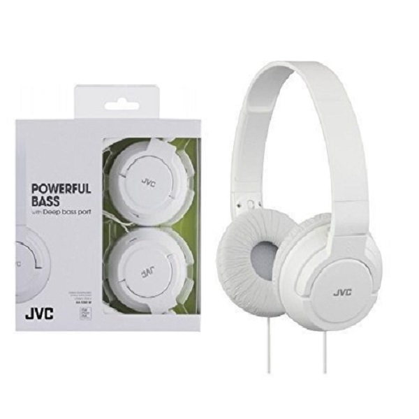 Audifonos De Diadema JVC HAS180W  On-Ear Blancos