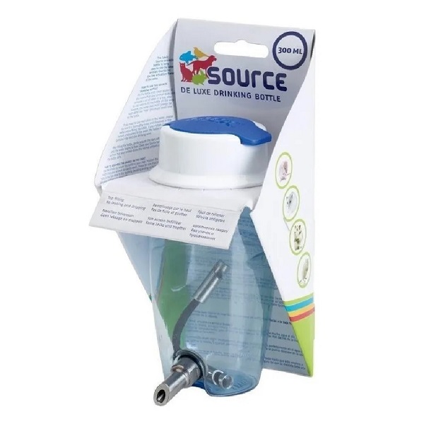 Botella Bebedero Válvula Antigoteo Tapón P/ Rellenar 600ml