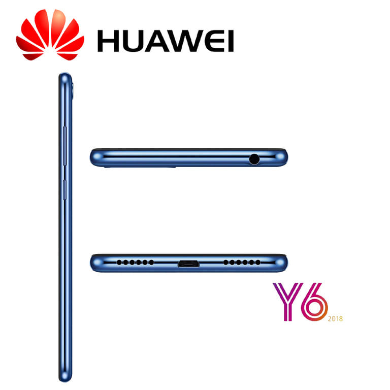 Celular Huawei Y6 PRIME 2018 -16GB-2GB -Azul - Dual Sim + MiniBocina