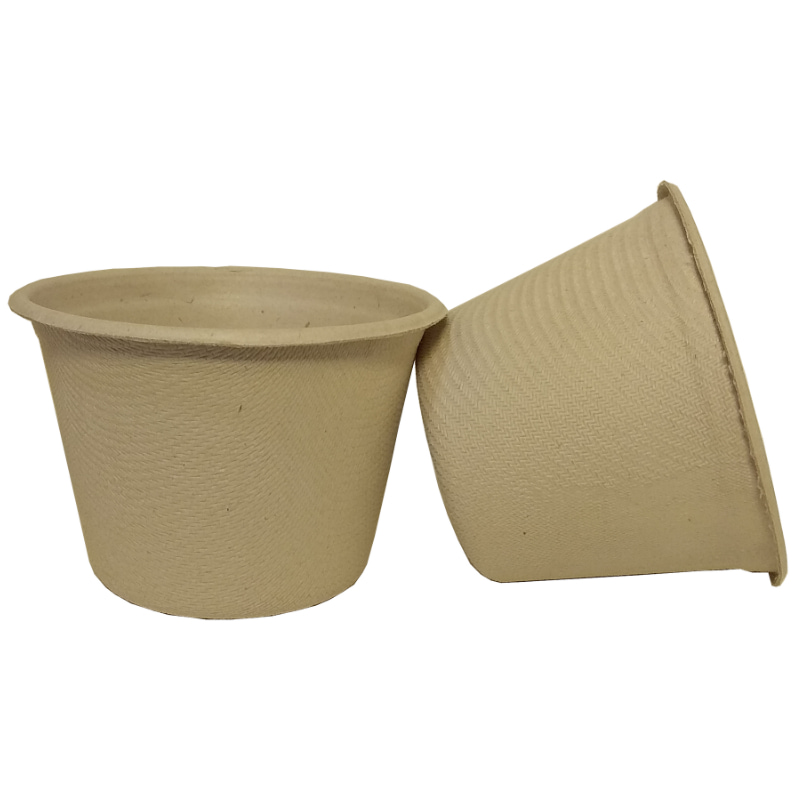 50 Copas / Vasos Souffle 5 Oz. Biodegradable Bagazo De Trigo
