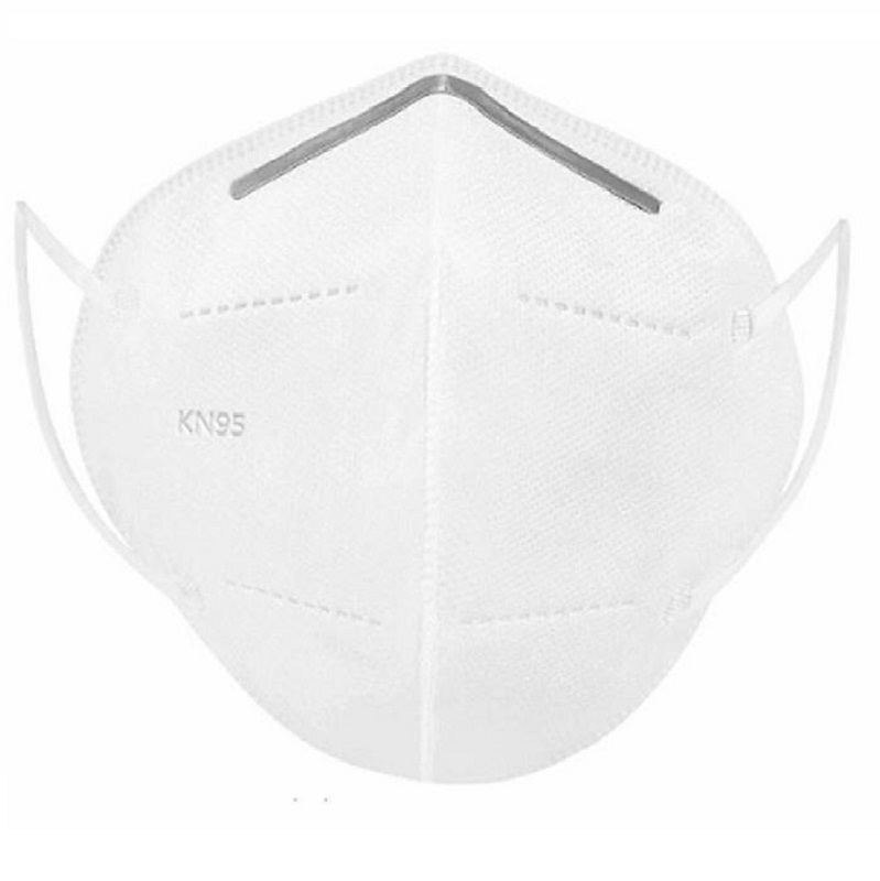 Cubrebocas Kn95 Color Blanco 1 Pieza