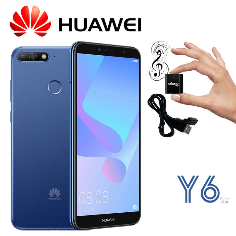 Celular Huawei Y6 PRIME 2018 -16GB-2GB -Azul - Dual Sim + MiniBocina