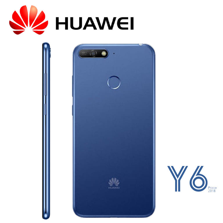 Celular Huawei Y6 PRIME 2018 -16GB-2GB -Azul - Dual Sim + MiniBocina