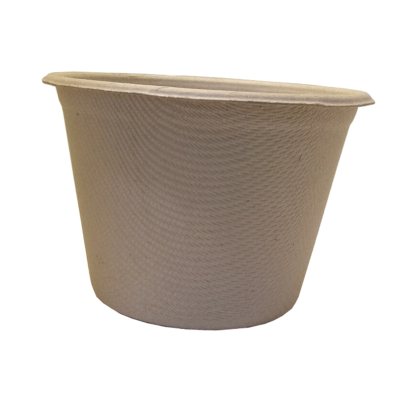 50 Copas / Vasos Souffle Con Tapa 5 Oz. Biodegradable Bagazo Trigo