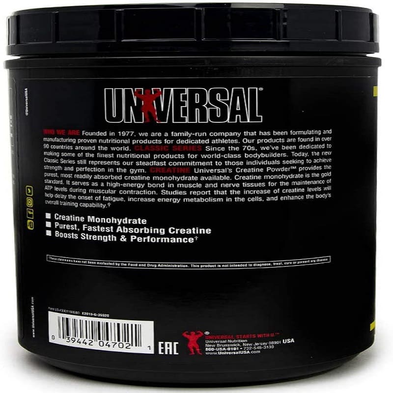 UNIVERSAL ANIMAL CREATINE POWDER 1 KG