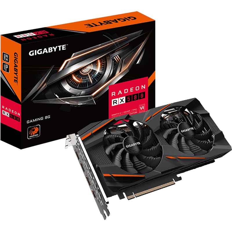 Tarjeta De Video Gigabyte Radeon Rx 580 Gaming 8G Gddr5 Gv-Rx580Gaming-8Gd 2.0