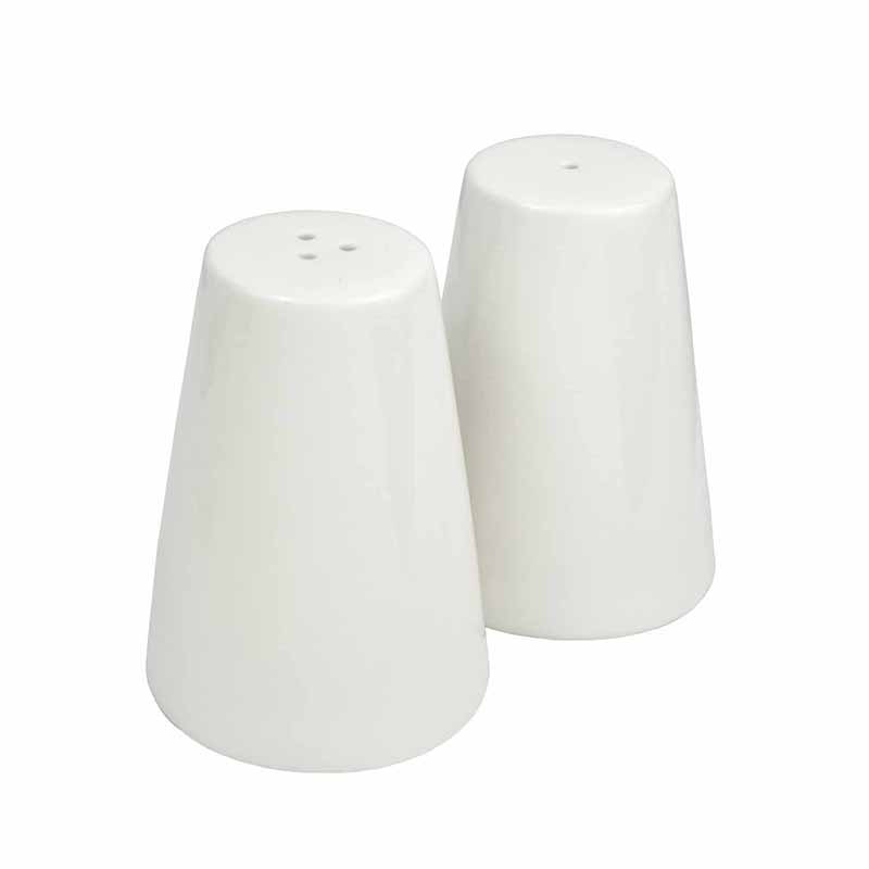 Salero y Pimentero White Porcelana  MAC-0406