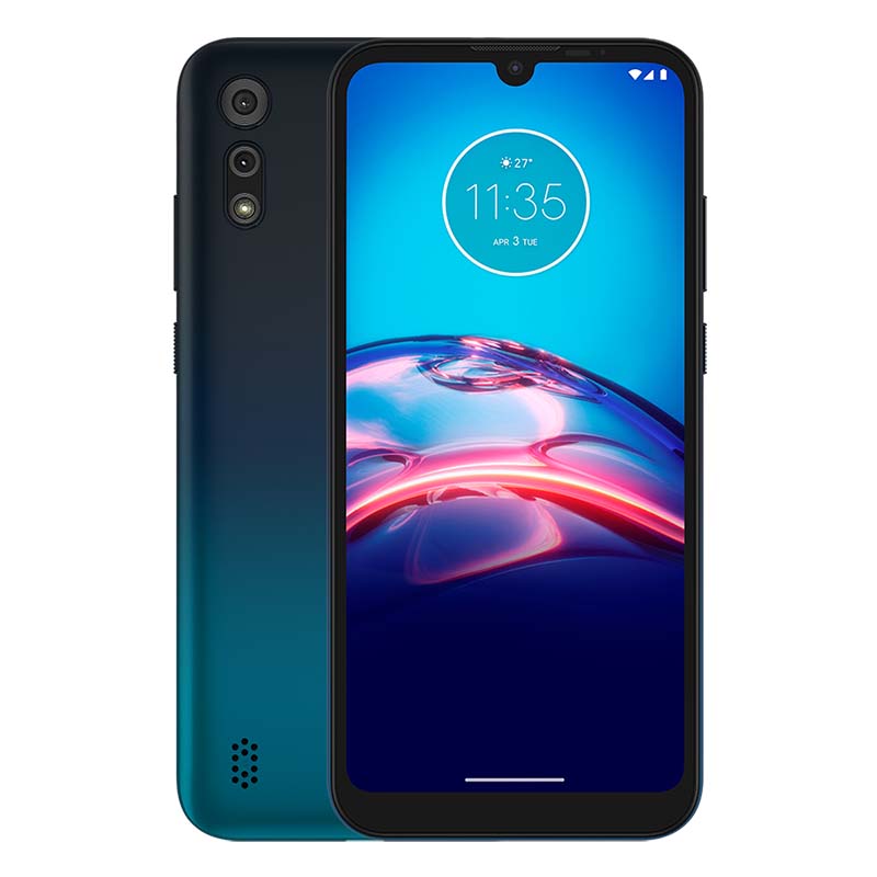 Celular MOTOROLA LTE XT2053-2 E6S Color AZUL KIT Telcel