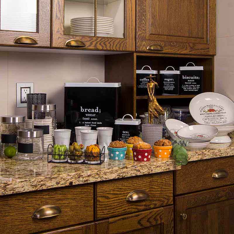 Set de 3 Canisters con Tapa de Aluminio Transparentes con PizarrÃ³n K022701