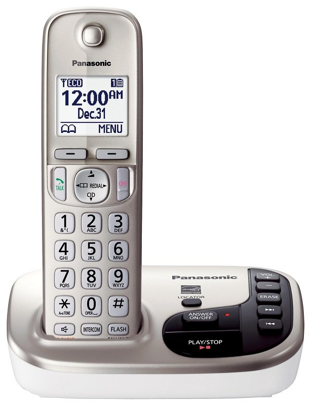 Telefono Inalambrico Panasonic 6.0 Caller ID Color Plata