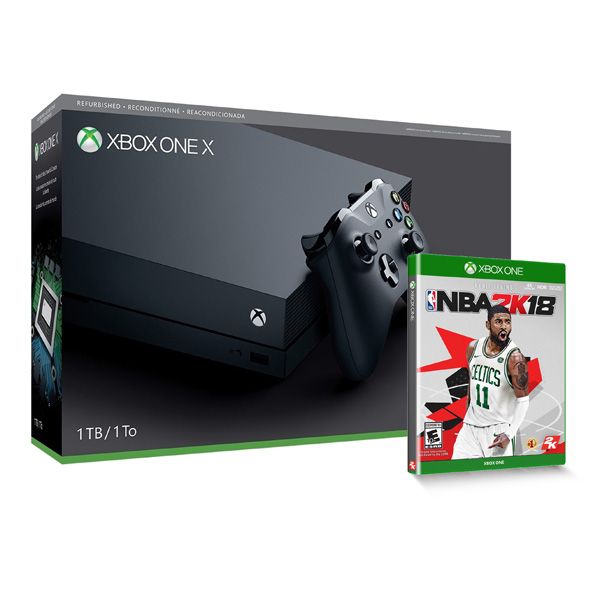 Consola Xbox One X 1Tb 4K Hdr Hdmi Refurbished + Nba2018