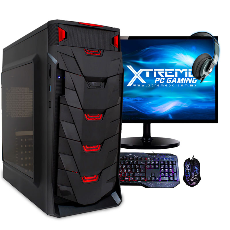 Xtreme PC Gamer AMD Radeon Vega 8 Ryzen 3 8GB 1TB Monitor 21.5 WIFI