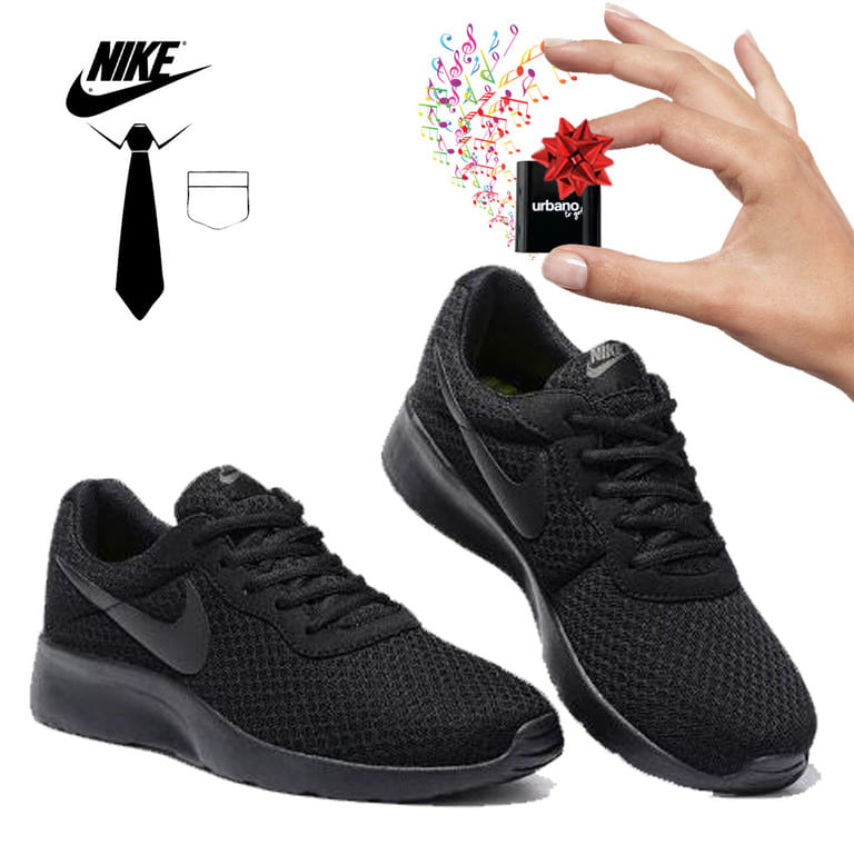 Tenis Nike Tanjun negro Original 812654 001 + Bocina bluetooth
